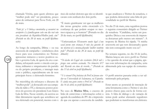 chamada Vitória, para quem afirmou que risco de excluir eleitores que não se identifi-            ta que atualizava o Twitter da senadora, o
      “mulher pode sim” ser presidente, pouco cavam com nenhum dos dois perfis.                         que poderia demonstrar uma falta de per-
      antes de embarcar para Nova York, em 20                                                           sonalidade no perfil de Marina.
      de maio.                                        “É muito gratificante ver que as mulheres
                                                      das novas gerações estão crescendo c/a            No dia 25 de maio, uma seguidora postou
      “Falei p/ a Vitória,a menininha q encontrei no confiança de que podem ocupar os mes-              o seguinte comentário dirigido ao Twitter
      aeroporto c/a família:quem sabe um dia você não mos espaços q os homens” (Postado no dia          da senadora: “Candidata, twitta um pou-
      vira presidente da República?Mulher pode, sim” 20 de maio, no perfil @dilmabr)                    quinho. Deixa a sua assessoria de impren-
      (Postado no dia 20 de maio, no perfil @dilma-                                                     sa descansar pelo menos um minuto”. A
      nabr)                                           “Embarcando,em SP,encontro muito legal c/um       resposta de Marina foi rápida. “A minha
                                                      casal jovem com crianças.A mãe fez questão de     assessoria até que tem descansado; quem
      Ao longo da campanha, Dilma – ou sua me mostrar p/a menina,dizendo:¨mulher também                 não tem conseguido muito sou eu”.
      assessoria de campanha – estabeleceu dois pode” (Postado no dia 20 de maio, no perfil @
      focos para seus comentários no Twitter: dilmabr)                                                  Na semana seguinte, no dia 10 de junho,
      apresentar números e textos positivos so-                                                         Marina lançou um novo perfil no Twitter
120   bre o governo Lula, de quem ela era a can- “Os da dos do Caged são excelentes 266,4 mil e         e fez questão de avisar que a página, ape-
      didata, reforçando assim o vínculo com pe- pregos com carteira assinada. No trimestre 657         nas com informações da campanha, seria
      tistas, militantes e simpatizantes do partido mil. Recorde em cima de recorde...” (Postado no     alimentada pela sua equipe de comunica-
      ou do próprio presidente, e interagir mais dia 15 de abril no perfil @dilmabr)                    ção.
      com o público, especialmente um de seus
      principais focos: o eleitorado feminino.        “Vcs viram? Dez bolsistas do ProUni foram estu-   O perfil anterior passaria então a ser ad-
                                                      dar na Universidade de Salamanca, na Espanha.     ministrado pela própria.
      No microblog ela reforçava o discurso de E ainda tem gente contra o ProUni” (Postado no
      “mulher pode”, já destacado em sua campa- dia 16 de abril, no perfil @dilmabr)                    Estar atento ao potencial de interação de
      nha de rádio e TV, e destacava pontos posi-                                                       uma ferramenta como o Twitter é um dos
      tivos do governo do presidente Luiz Inácio No caso de Marina Silva, o excesso de                  pontos chaves para usá-la de forma cor-
      Lula da Silva. Nesse sentido, ela acertou ao links de entrevistas e informações sobre a           reta. A falta de diálogo e de variação de
      falar diretamente àquele que acreditava ser agenda da candidata do PV dá a impressão              temas pode acabar afastando seguidores
      seu eleitorado em potencial, mesmo com o de que era apenas a assessoria da candida-               que poderiam se transformar em eleitores.
 