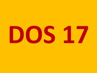 DOS 17
 