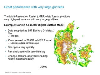 DEMO
MapInfo Pro Discover3D in Wind Energy Resources
 