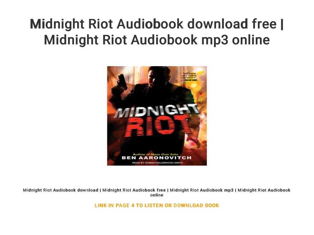 midnight riot book midnight riot book