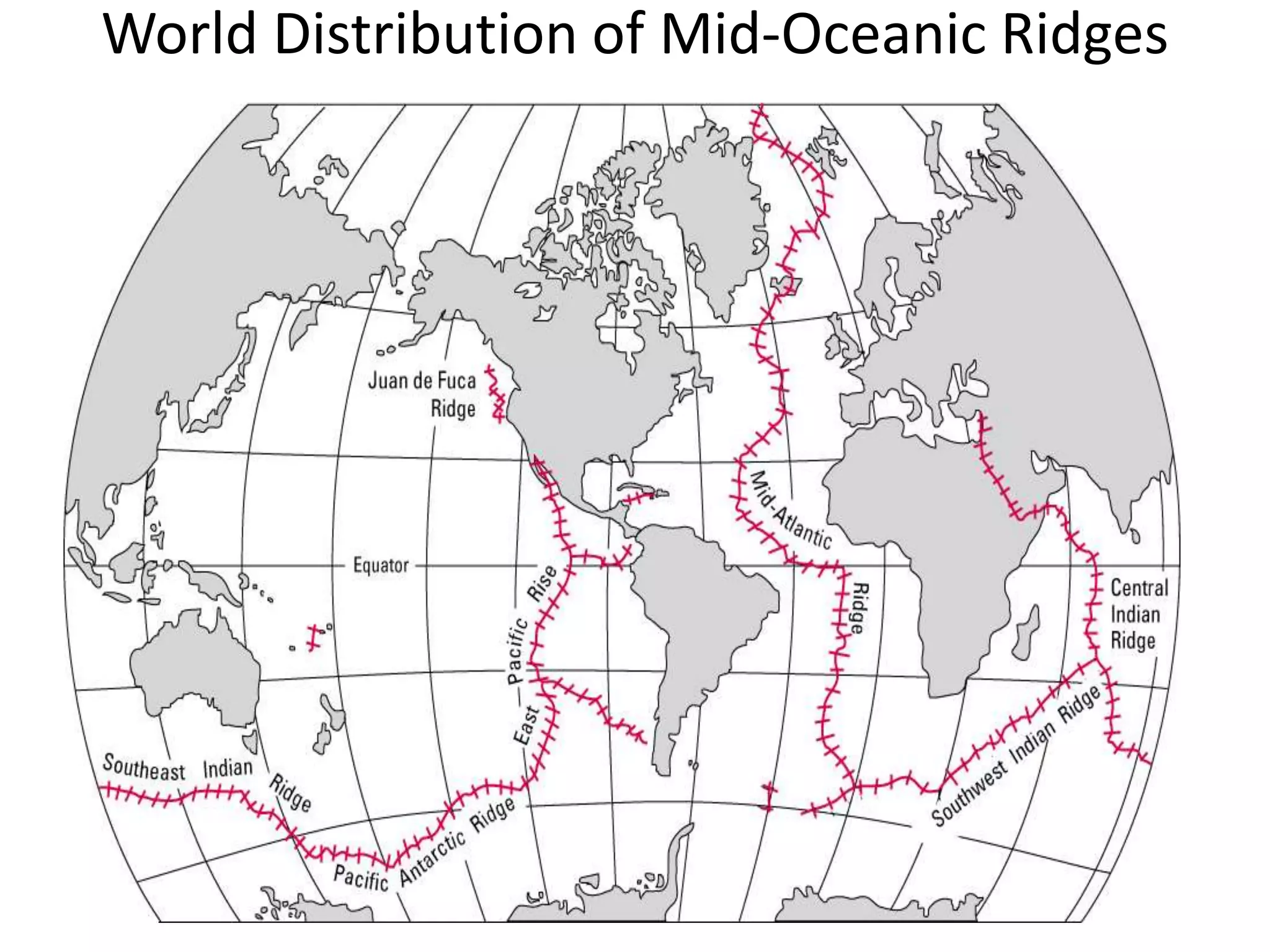 Midoceanic ridges | PPTX