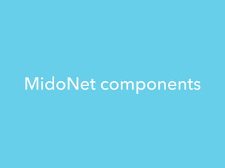 MidoNet components
 