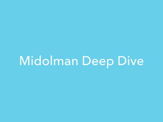Midolman deep dive
 