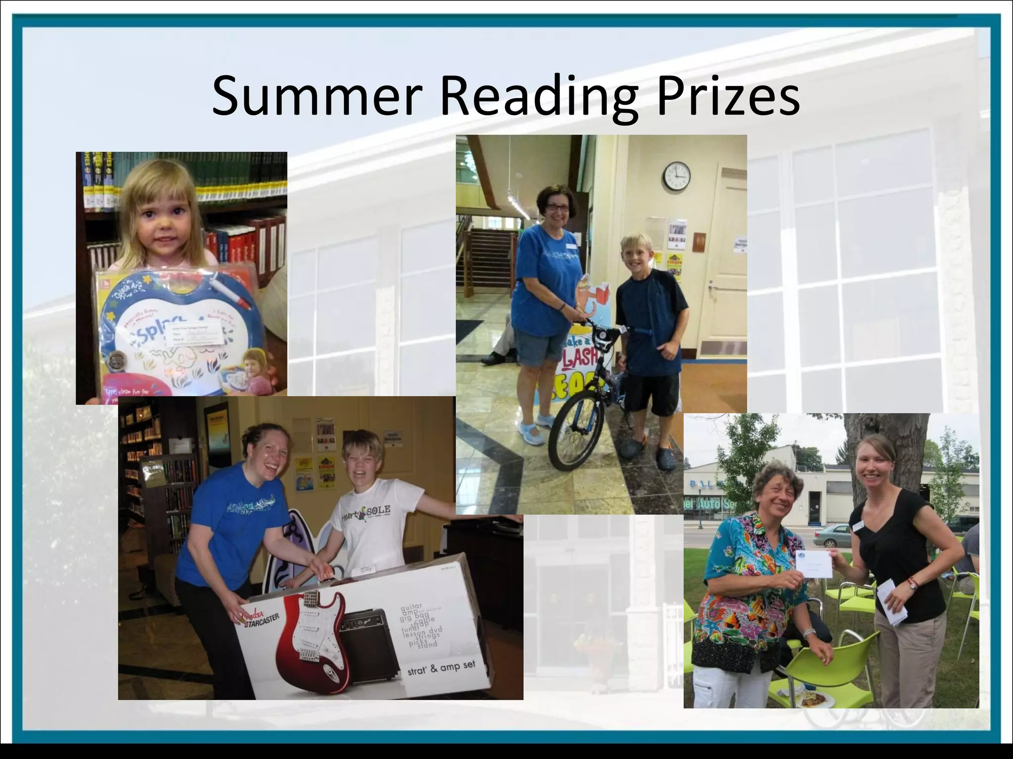 Summer Reading Prizes 