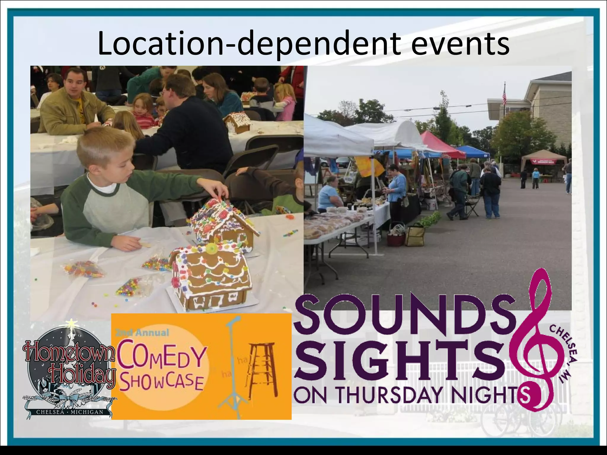 Location-dependent events 