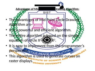 Midpoint Algorithm Explained with Steps and Examples in Computer ...