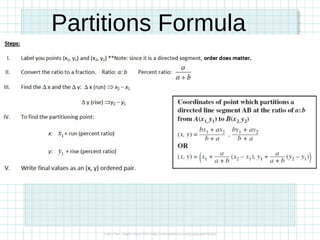 Partitions Formula
 