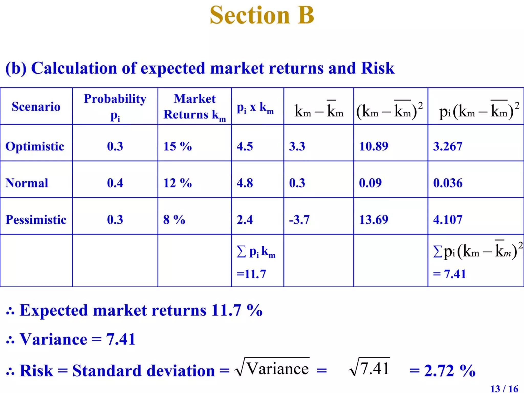 Mid semester exam solutions, 2009