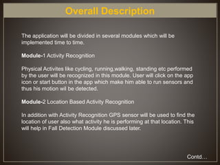 Human Activity Recognition in Android | PPTX