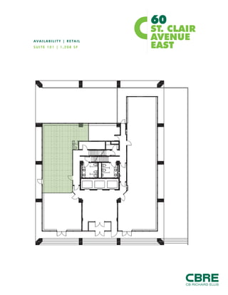 60
                        ST. CLAIR
AVAILABILITY | OFFICE
                        AVENUE
SUITE 305 | 2,034 SF    EAST




        IRVING ELLMAN
 