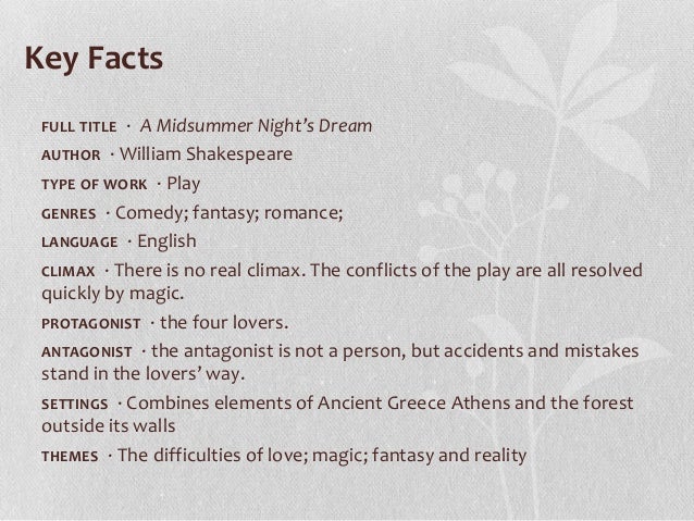 an analysis of the theme of a midsummer nights dream a play by william shakespeare A midsummer night's dream by william shakespeare home / literature / a midsummer night's dream / a midsummer night's dream analysis literary devices in a midsummer night's dream a midsummer night's dream is a classic example of shakespearean comedy. an analysis of the theme of a midsummer nights dream a play by william shakespeare A midsummer night's dream by william shakespeare home / literature / a midsummer night's dream / a midsummer night's dream analysis literary devices in a midsummer night's dream a midsummer night's dream is a classic example of shakespearean comedy.