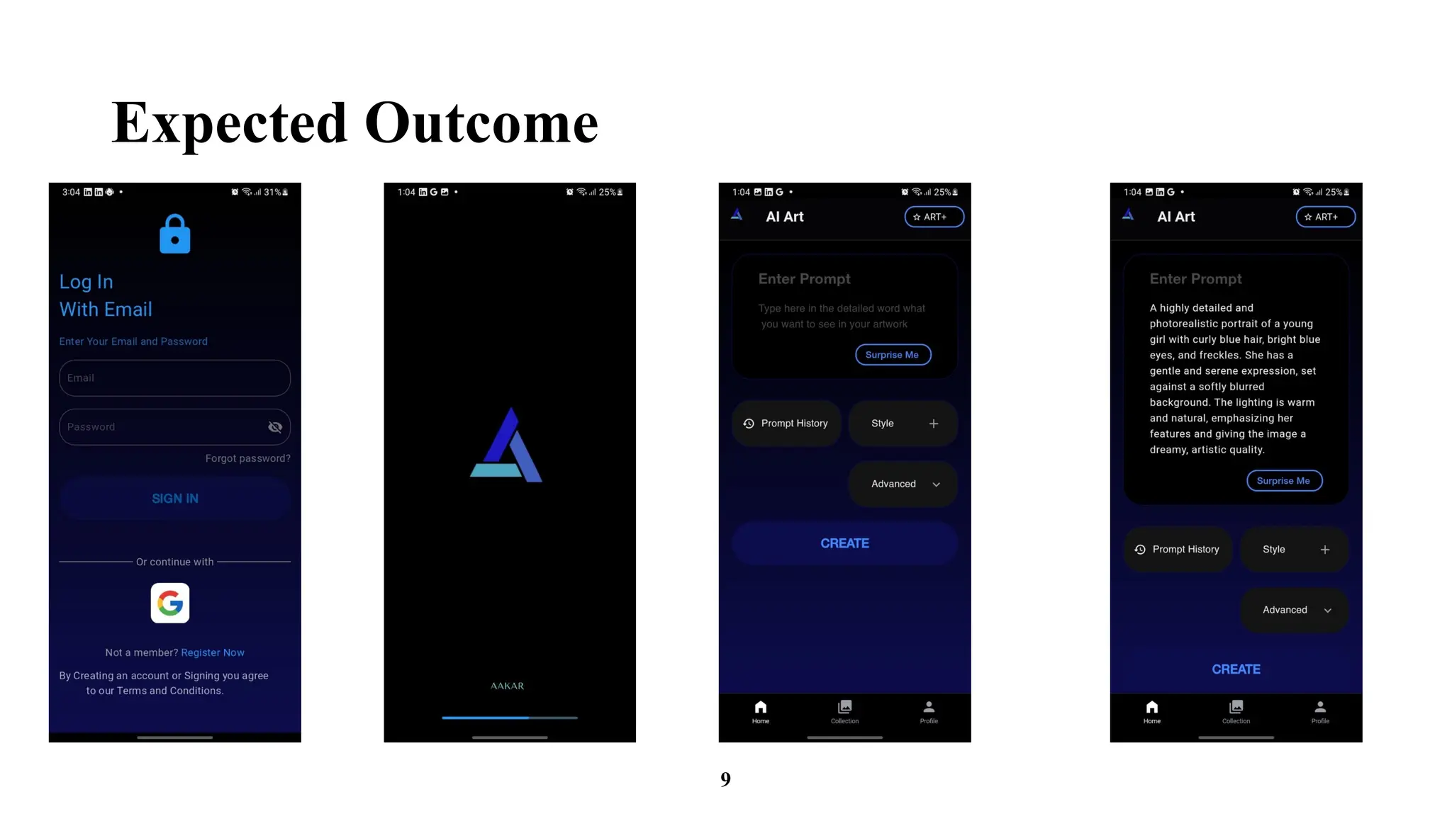 Expected Outcome
9
 