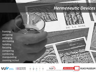 Agora: Digital Hermeneutics @CATCH Mid-Term Event (6 June 2014)