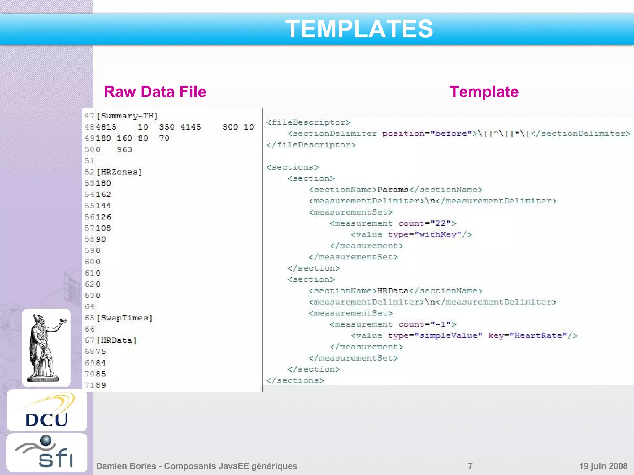 TEMPLATES Raw Data File Template 