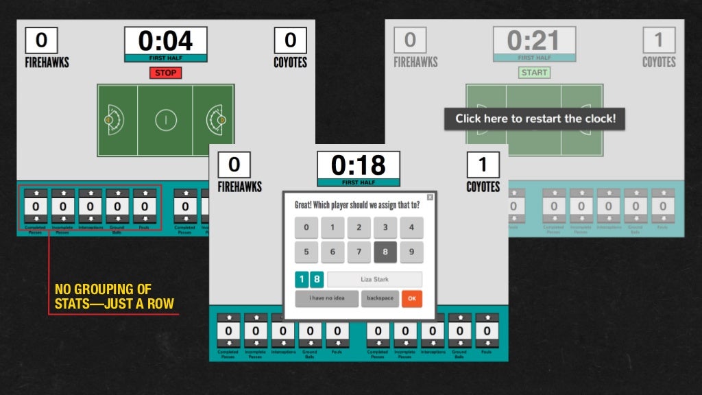 dataPlay Sports Game Data Collection and Visualization [Information