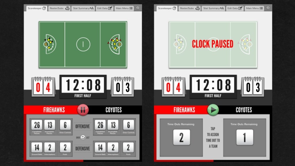 dataPlay Sports Game Data Collection and Visualization [Information