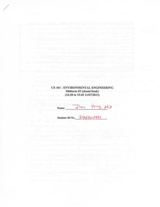 Midterm 2 answer key