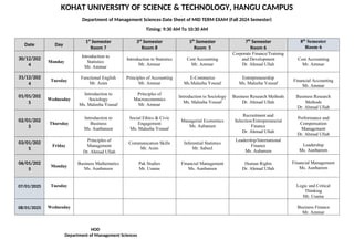MID TERM EXAM DATE sheet IBS for FALL 2024.docx