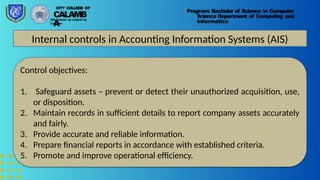 Comprehensive Overview of IT Governance and Internal Controls in AIS | PPTX