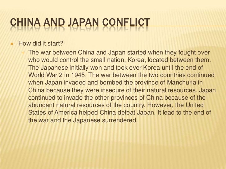 What Natural Resources Did Japan Want From China What Natural Resources Did Japan Want From China