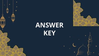 ANSWER
KEY
 