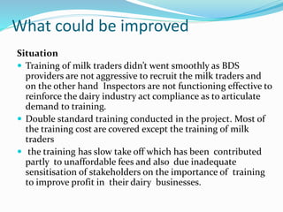 Improving quality assurance and communication in Tanzania