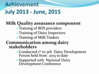 Improving quality assurance and communication in Tanzania