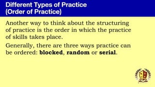 Skill in Sport | PDF
