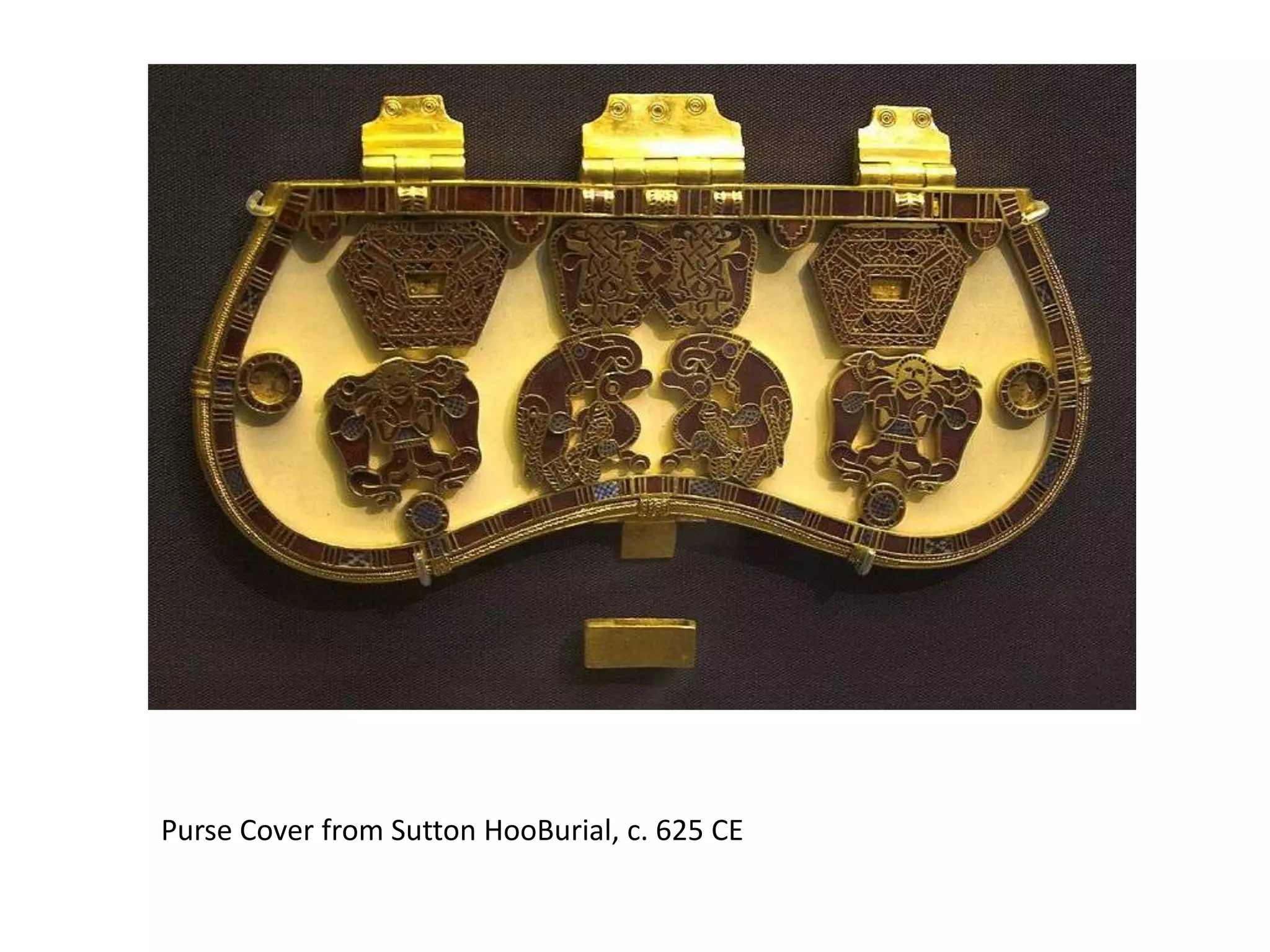 Purse Cover from Sutton HooBurial, c. 625 CE