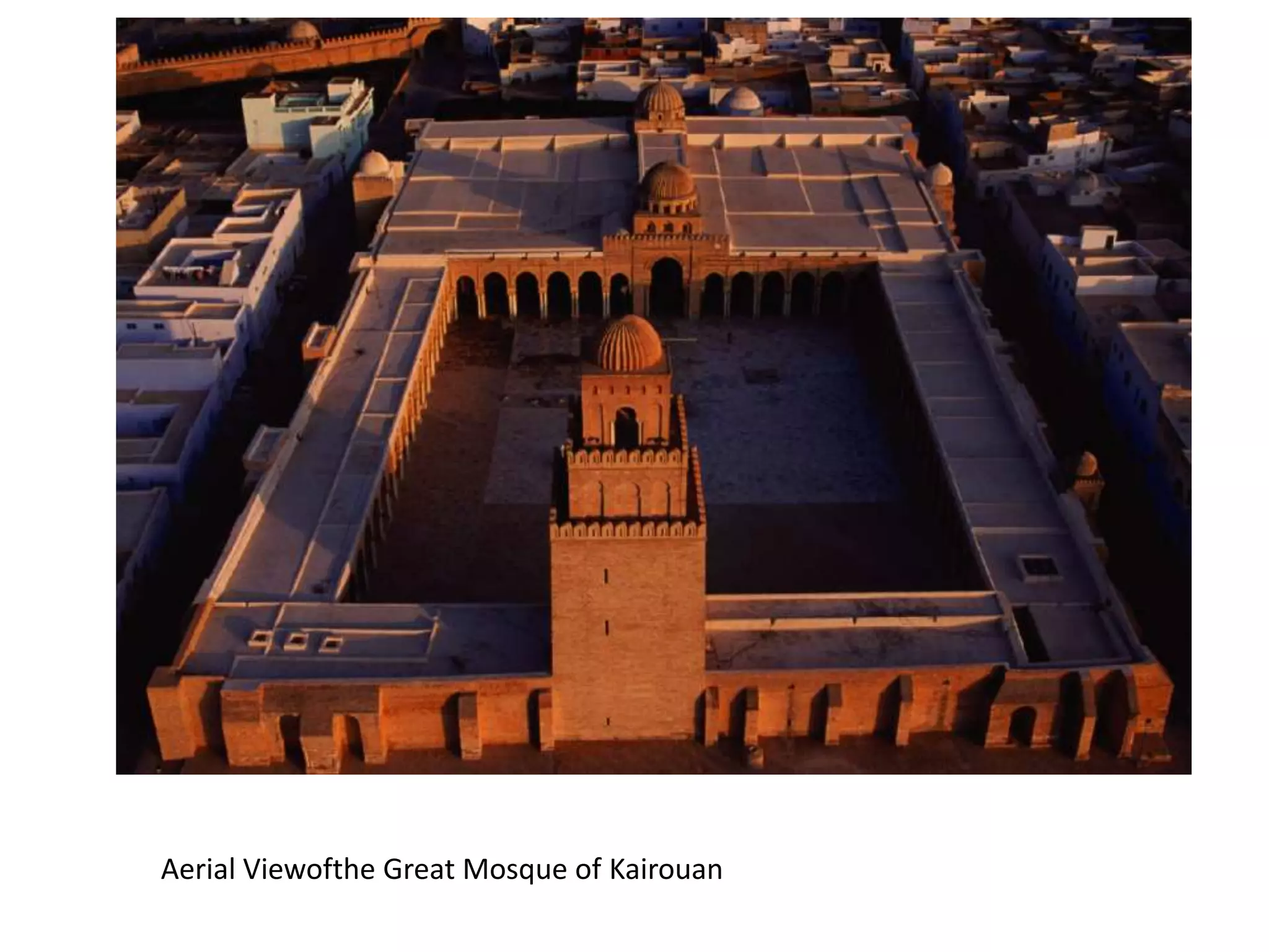 Aerial Viewofthe Great Mosque of Kairouan