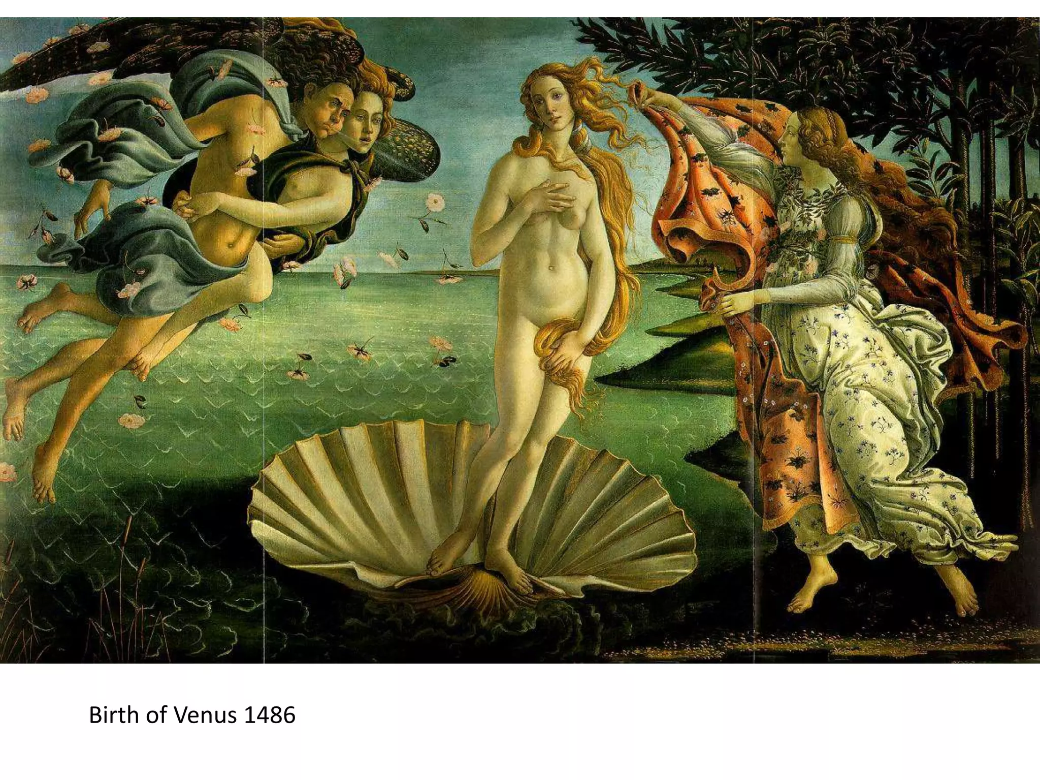 Birth of Venus 1486