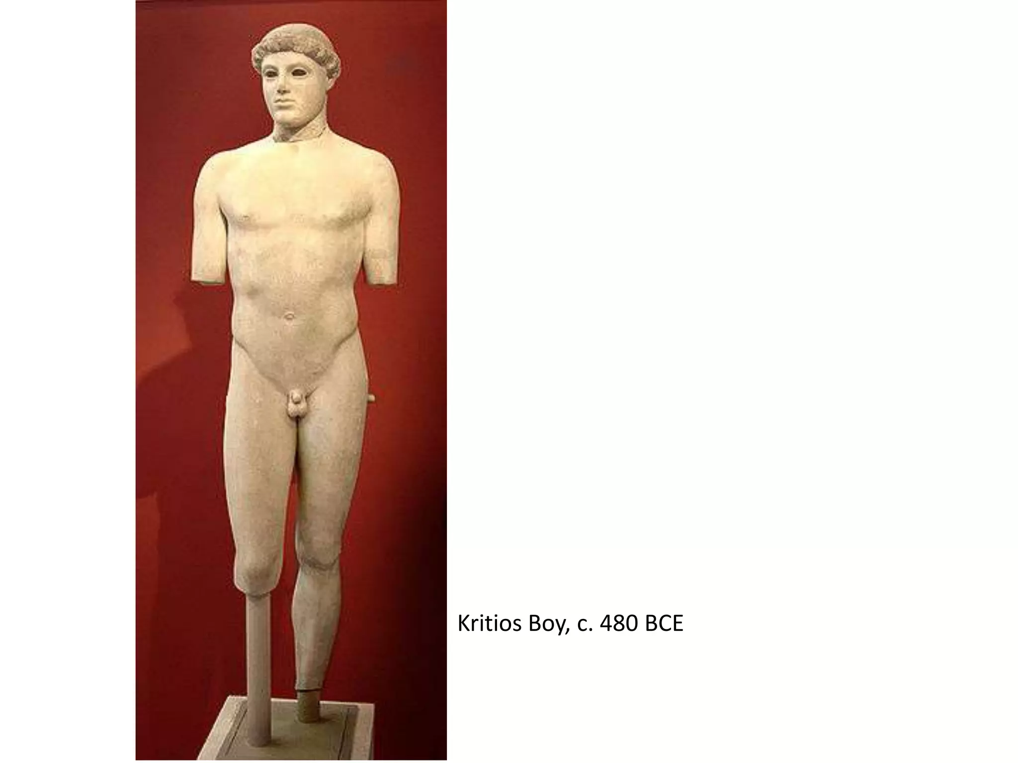Kritios Boy, c. 480 BCE