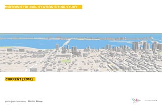 garcia-pons+associates
CURRENT [2018]
OCTOBER 2018 | 8
MIDTOWN TRI-RAIL STATION SITING STUDY
 