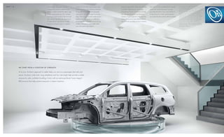 sAfEty / 20                                               A holistically designed structure          inside, all rows have head curtain side-    Enclave’s approach to safety also includes   And with ONSTAR –standard for 6 months –      1always  use safety belts and the correct restraint
                                                                                                                                                                                                                                            for your child’s age and size. even in vehicles
                                                          strategically positions high-strength      impact air bags with rollover protection,   available high-intensity discharge           Automatic Crash Response can get
                                                                                                                                                                                                                          2
                                                                                                                                                                                                                                            equipped with the passenger sensing system,
                                                          steel to create a protective safety cage   along with driver and front passenger       articulating XENON HEADLAMPS to help         you help fast even if you can’t ask for it.   children are safer when properly secured
                                                                                                                                                                                                                                            in a rear seat in the appropriate infant, child
                                                          for occupant protection. This includes     side-impact and dual-stage frontal air      you see around curves and beyond             in the event of a crash, built-in sensors     or booster seat. never place a rear-facing
                                                          building in crush zones in the front and   bags. Technology includes pretensioners
                                                                                                         1
                                                                                                                                                 corners. A quick glance in the rearview      can automatically send an alert to OnStar.    infant restraint in the front seat of any vehicle
                                                                                                                                                                                                                                            equipped with a passenger air bag. see
                                                          rear, and giving doors the reassurance     (tighten belts to prevent you and your      mirror allows you to see objects behind                                                    the owner’s Manual and child safety seat
                                                                                                                                                                                                                                            instructions for more safety information.
                                                          of steel-reinforcing beams to help         passenger from jerking forward during       you with the available BACkuP CAMERA.
                                                                                                                                                                                                                                            2onstar acts as a link to existing emergency
                                                          preserve occupant space in impacts.        sudden braking) for front safety belts                                                                                                 service providers. visit onstar.com for details
                                                                                                     and side-impact door beams.                                                                                                            and system limitations.




              W E s tA r t f r o m A p o s i t i o N o f s t r E N g t h.

              at its core, enclave’s approach to safety helps you and your passengers feel safe and
              secure. enclave’s wide track, long wheelbase and low ride height help provide a stable
              structure for safe, confident handling. It starts with an optimized Body frame Integral
              (BfI) structure that helps protect everyone in impact situations.
 