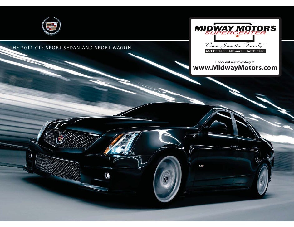 Midway motors 2011 Cadillac CTS Family