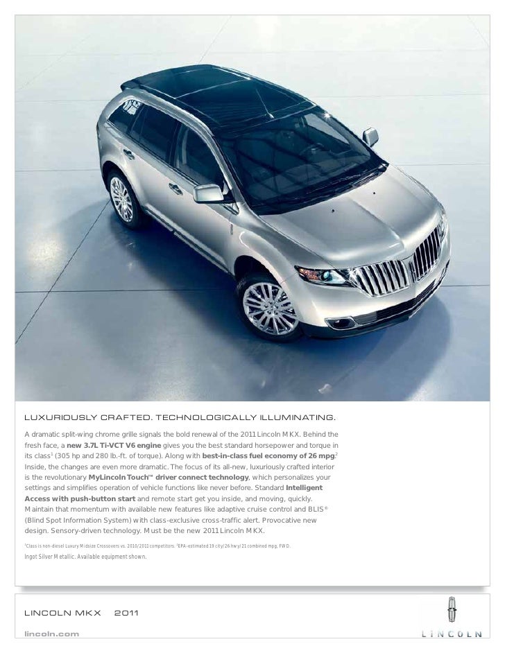 Midway Motors 2011 Lincoln Mkx [ 942 x 728 Pixel ]