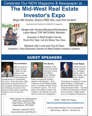 Mid-West Real Estate EXPO by Realty411 Magazine