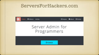 ServersForHackers.com
 