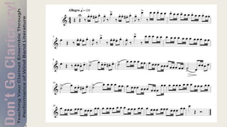 Get those clarinets playing!
Clarinet Quartet
ClarinetTrio w/Bass
Clarinet
Clarinet Ensemble
Full Clarinet Choir
 