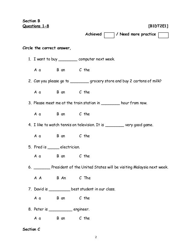 Year 3 Mid Year Assessment