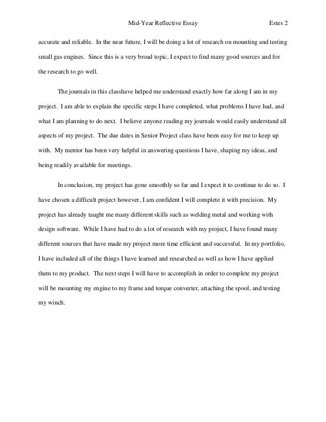English Example Essay Midyear Reflective Essay How To Write A Thesis Statement For A Essay also An Essay On Health Midyear Reflective Essay Thesis Statement Essays