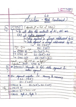 Interfacing Notes Microprocessor and Interfacing Notes | PDF