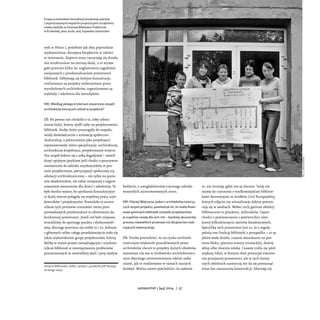 wek w Polsce i, podobnie jak dwa poprzednie
wydawnictwa, dostępna bezpłatnie w całości
w internecie. Dopiero teraz zaczyna...