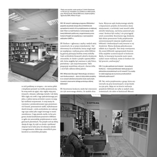 w nich problemy ze stropem – nie można półek
z książkami postawić na środku pomieszczenia,
bo strop może się ugiąć, więc r...