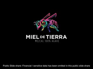 Public Slide share: Financial / sensitive data has been omitted in this public slide share
 