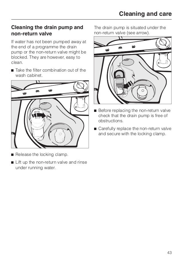 Miele dishwasher g7856