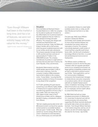 Hyper-V improves appliance manufacturer’s productivity