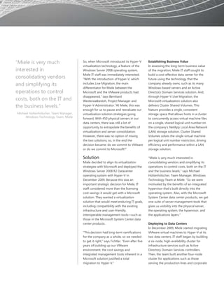 Hyper-V improves appliance manufacturer’s productivity