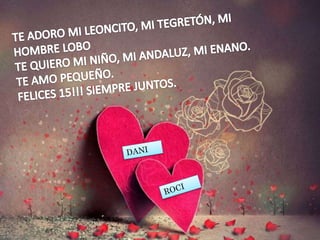 Feliz cumpleaños enano!!