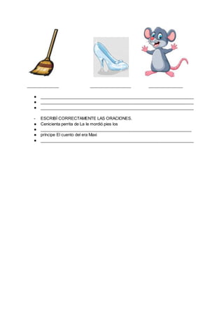 ______________ __________________ _______________
● ___________________________________________________________________
● ...